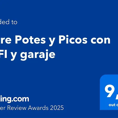 Entre Potes Y Picos Con Wifi Y Garaje